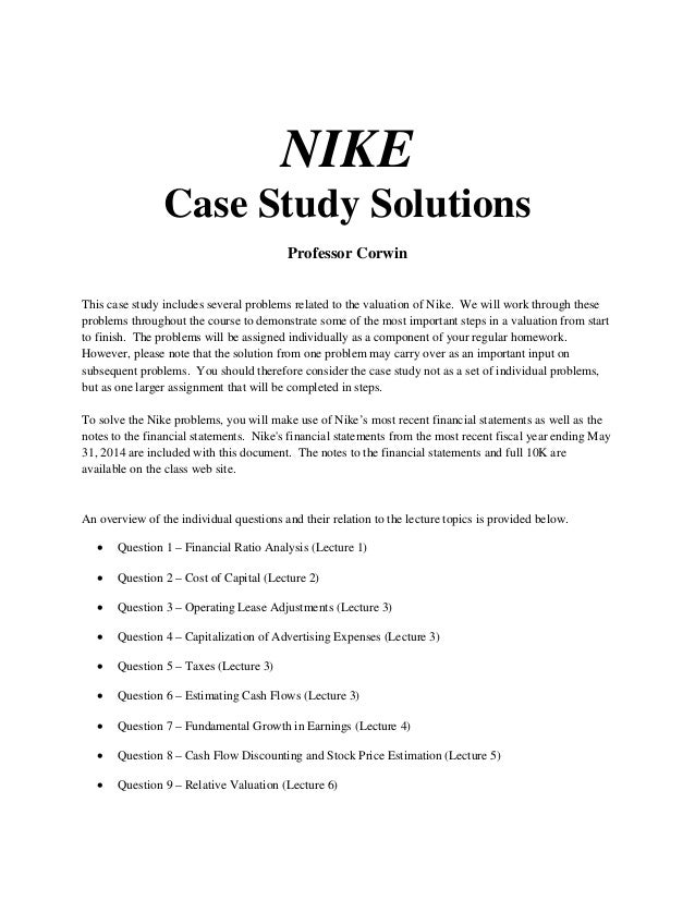 business analysis case study examples pdf decision making case study ppt